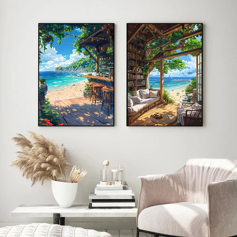 1pc frameless Canvas Painting  – обзор и цена Home Cinema Wall