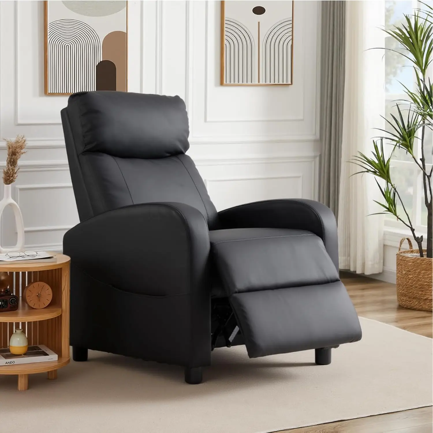 Recliner Chair PU Leather Recl – обзор и цена Home Cinema Furniture